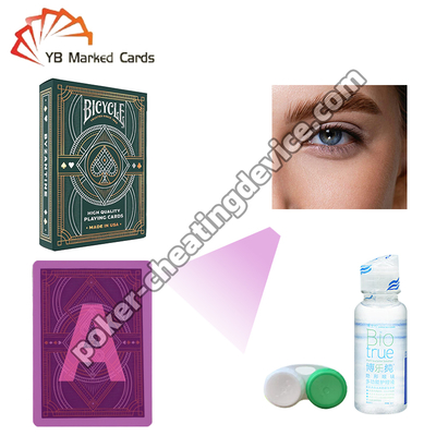 Bicycle Byzantine Marked Deck Playing Cards For Infrared Contact Lenses