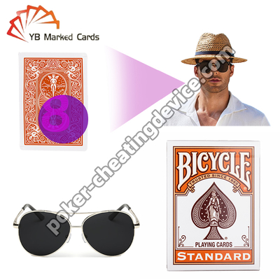 Bicycle Luminous Marked Poker Cards with Infrared Invisible Ink