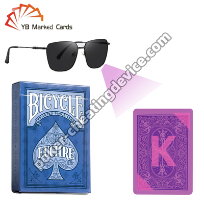 Bicycle Euchre Marked Cards with Infrared Invisible Ink