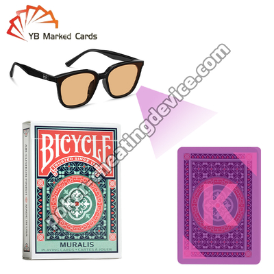Bicycle Muralis Infrared Marked Playing Cards for Poker Cheating