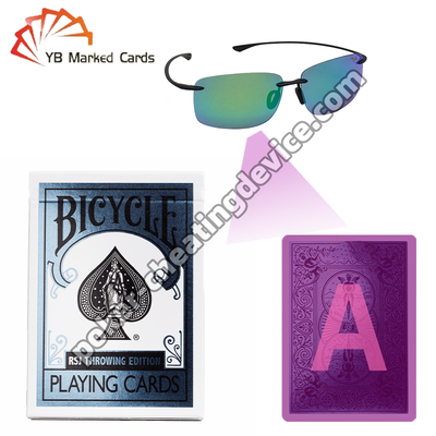 Bicycle Secret Marked Poker Cards with Invisible IR Ink