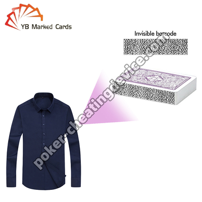Shirt Poker Scanning Camera for Invisible Cheating