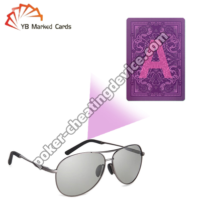 Professional Infrared Marked Cards Sunglasses for Secret Marked Playing Cards