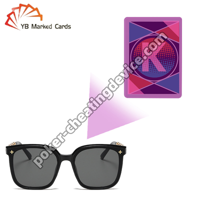 Professional Marked Cards Sunglasses For Infrared Marked Playing Cards