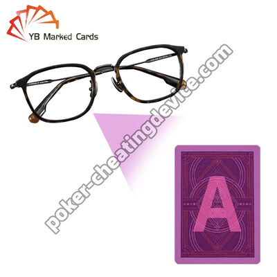 Invisible Ink Glasses That Can See Through Cards