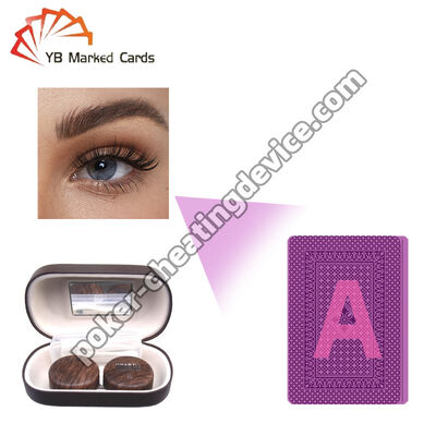 UV Invisible Ink Contact Lenses For Infrared Marked Cards