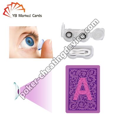 Professional Infrared Contact Lenses For Invisible Ink Marked Cards