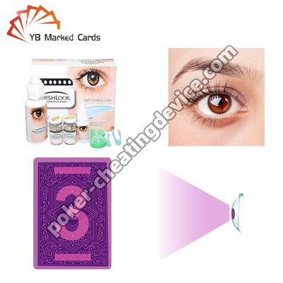 Marked Playing Cards Contact Lenses For Back Marked Cards