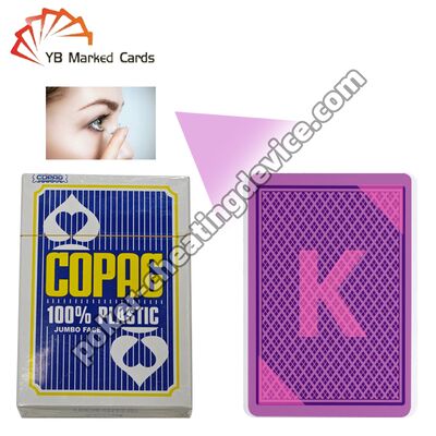 Copag 100% Plastic Invisible Ink Marking Cards For Poker Card Cheat
