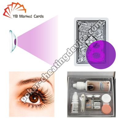 X-ray Contact Lenses To See Marked Cards In Cards Cheating