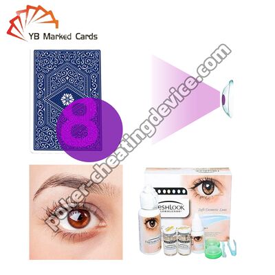 Professional IR Contacts Lenses To Read Infrared Playing Cards For Omaha Cheating